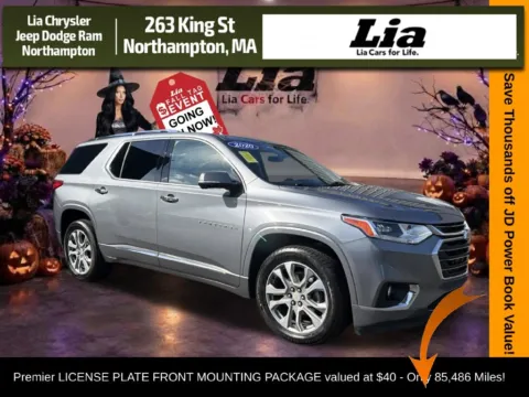 Gray 2020 Chevrolet Traverse Premier for sale in Northampton, MA