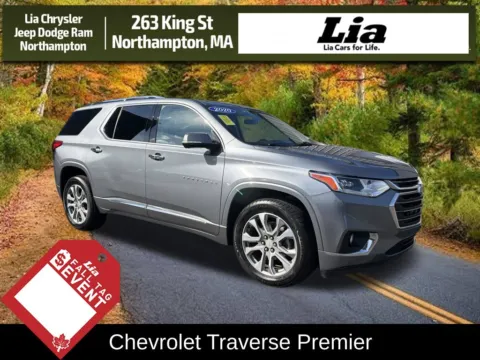 Gray 2020 Chevrolet Traverse Premier for sale in Northampton, MA