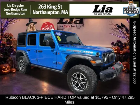 Blue 2025 Jeep Wrangler Rubicon for sale in Northampton, MA