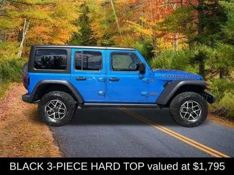 Photos of 2025 Jeep Wrangler Rubicon for sale in Northampton, MA at Lia Chrysler Jeep Dodge Ram Northampton