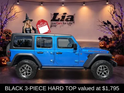 Photos of 2025 Jeep Wrangler Rubicon for sale in Northampton, MA at Lia Chrysler Jeep Dodge Ram Northampton