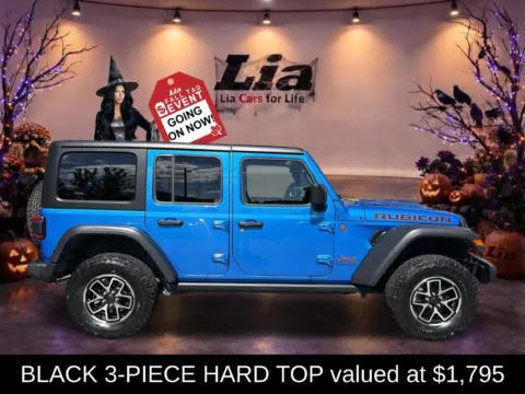 Photos of 2025 Jeep Wrangler Rubicon for sale in Northampton, MA at Lia Chrysler Jeep Dodge Ram Northampton