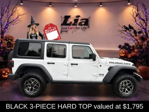 Photos of 2025 Jeep Wrangler Rubicon for sale in Northampton, MA at Lia Chrysler Jeep Dodge Ram Northampton