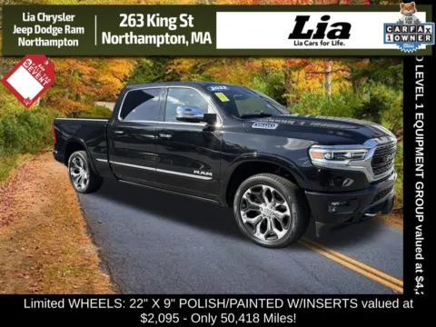 Black 2022 Ram 1500 Limited for sale in Northampton, MA