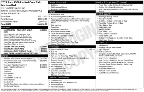 More photos of 2022 Ram 1500 Limited at Lia Chrysler Jeep Dodge Ram Northampton, MA