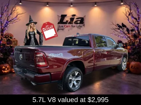 Photos of 2022 Ram 1500 Laramie for sale in Northampton, MA at Lia Chrysler Jeep Dodge Ram Northampton