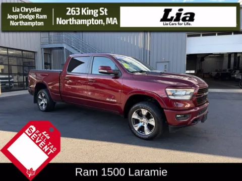 Red 2022 Ram 1500 Laramie for sale in Northampton, MA