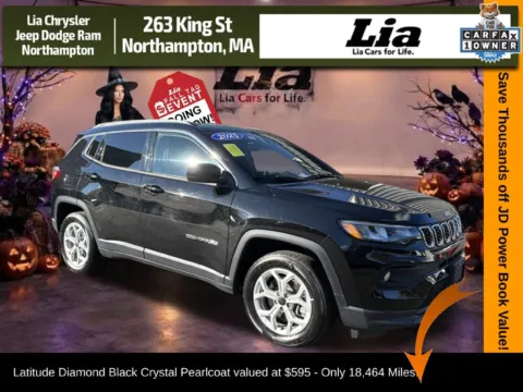 Black 2025 Jeep Compass Latitude for sale in Northampton, MA