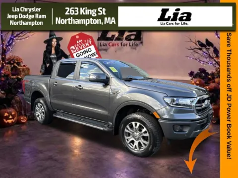 Gray 2020 Ford Ranger Lariat for sale in Northampton, MA