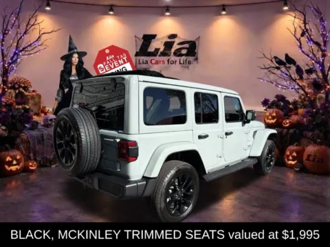 Another view of 2024 Jeep Wrangler Sahara 4xe for sale in Northampton, MA at Lia Chrysler Jeep Dodge Ram Northampton