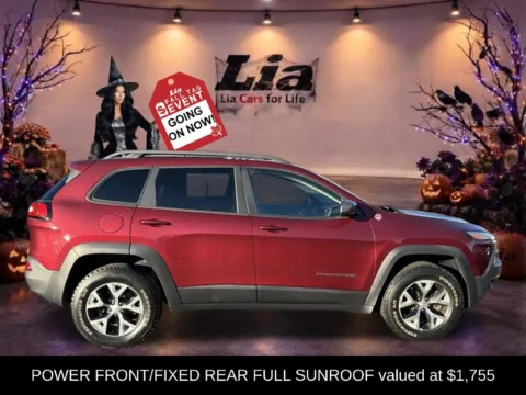 Photos of 2018 Jeep Cherokee Trailhawk for sale in Northampton, MA at Lia Chrysler Jeep Dodge Ram Northampton