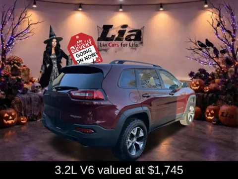 Another view of 2018 Jeep Cherokee Trailhawk for sale in Northampton, MA at Lia Chrysler Jeep Dodge Ram Northampton