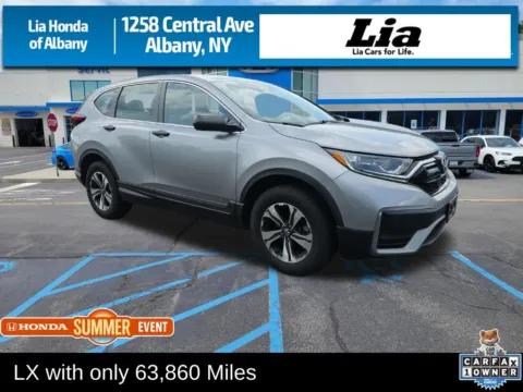 Silver 2021 Honda CR-V LX for sale in Albany, NY