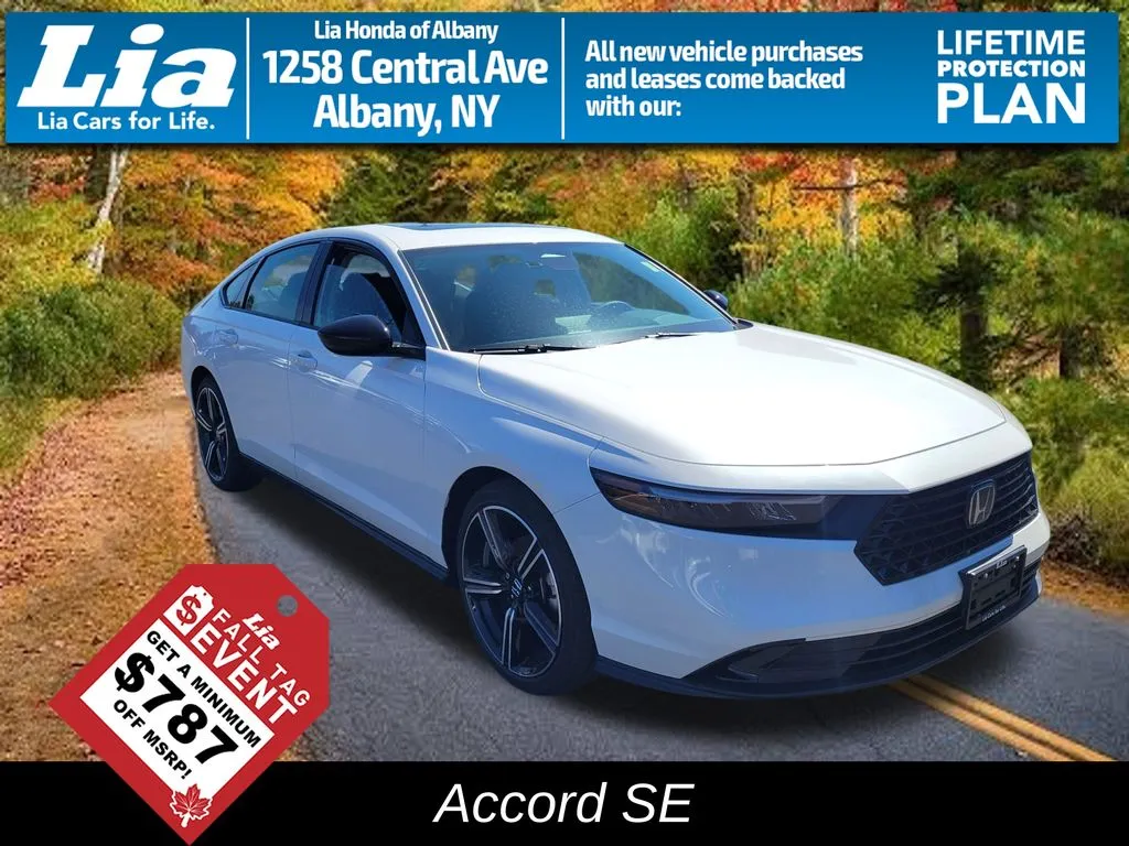 White 2026 Honda Accord SE for sale in Albany, NY