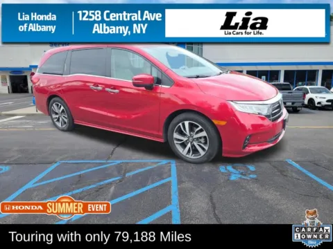 Red 2023 Honda Odyssey Touring for sale in Albany, NY