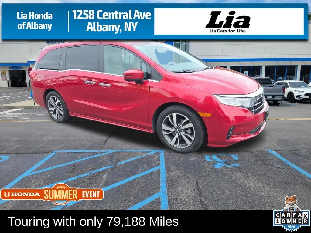 Red 2023 Honda Odyssey Touring for sale in Albany, NY
