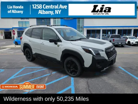 White 2023 Subaru Forester Wilderness for sale in Albany, NY
