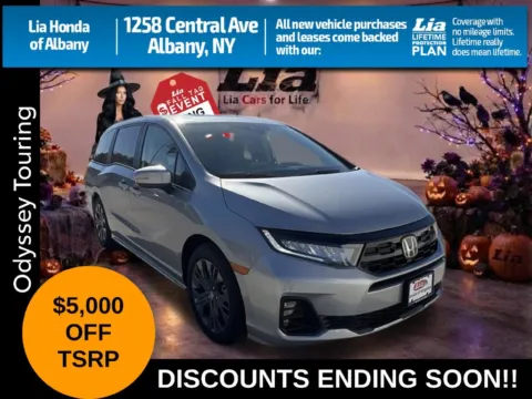 Silver 2026 Honda Odyssey Touring for sale in Albany, NY