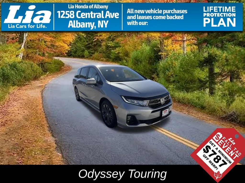 Silver 2026 Honda Odyssey Touring for sale in Albany, NY