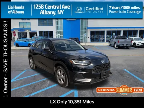 Black 2025 Honda HR-V LX for sale in Albany, NY