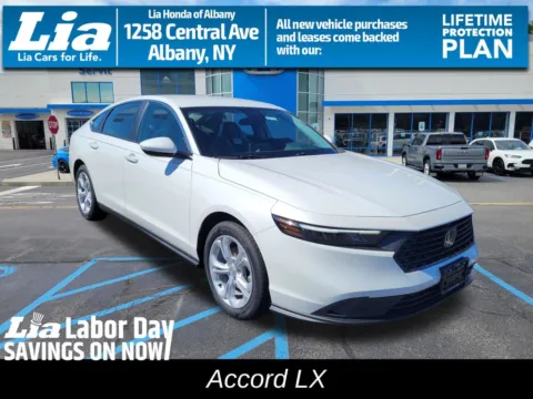 White 2026 Honda Accord LX for sale in Albany, NY