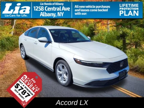 White 2026 Honda Accord LX for sale in Albany, NY