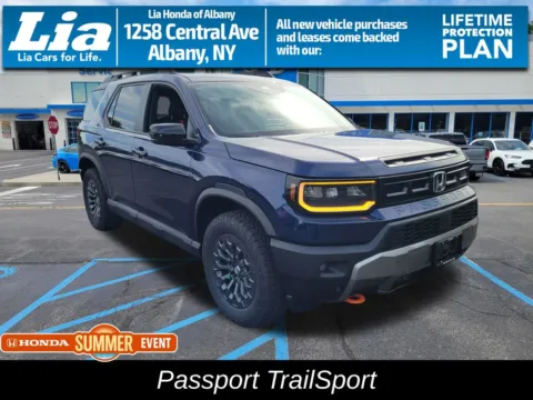 Black 2026 Honda Passport TrailSport for sale in Albany, NY