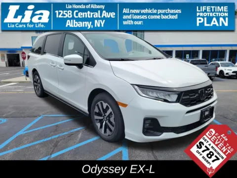 White 2026 Honda Odyssey EX-L for sale in Albany, NY