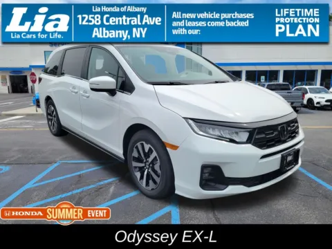 White 2026 Honda Odyssey EX-L for sale in Albany, NY