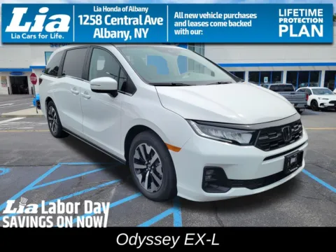 White 2026 Honda Odyssey EX-L for sale in Albany, NY