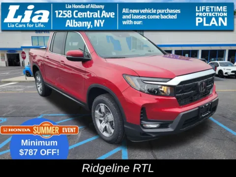 Red 2026 Honda Ridgeline RTL for sale in Albany, NY