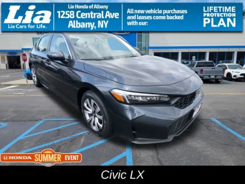 Gray 2026 Honda Civic LX for sale in Albany, NY