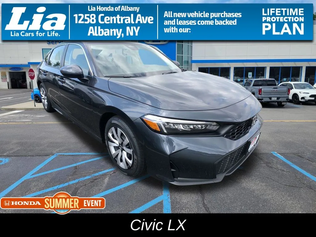 Gray 2026 Honda Civic LX for sale in Albany, NY