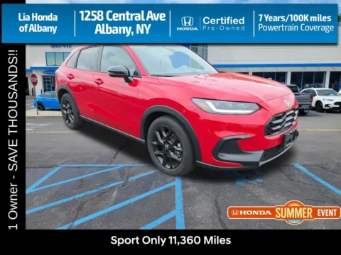 Red 2025 Honda HR-V Sport for sale in Albany, NY