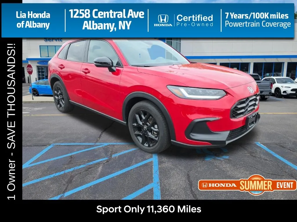 Red 2025 Honda HR-V Sport for sale in Albany, NY
