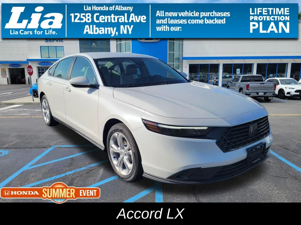 White 2026 Honda Accord LX for sale in Albany, NY