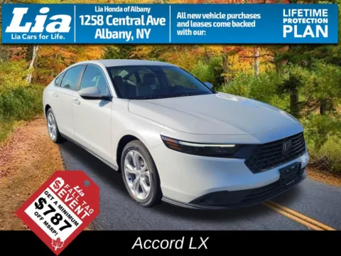 White 2026 Honda Accord LX for sale in Albany, NY