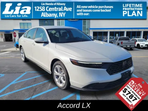 White 2026 Honda Accord LX for sale in Albany, NY