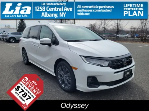 White 2026 Honda Odyssey Touring for sale in Albany, NY