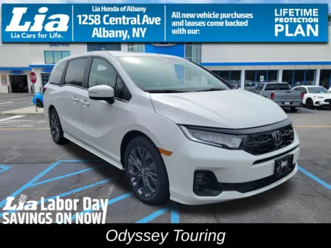 White 2026 Honda Odyssey Touring for sale in Albany, NY