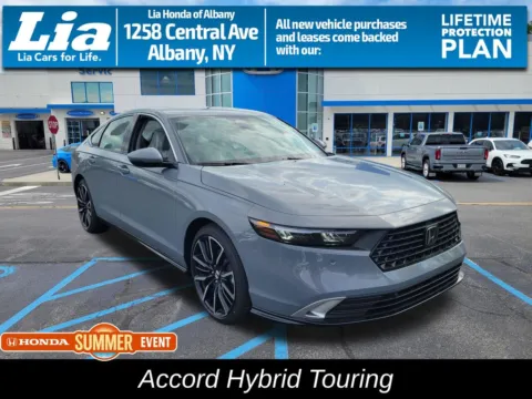 Gray 2026 Honda Accord Hybrid Touring for sale in Albany, NY