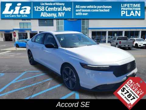 White 2026 Honda Accord SE for sale in Albany, NY