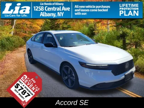 White 2026 Honda Accord SE for sale in Albany, NY