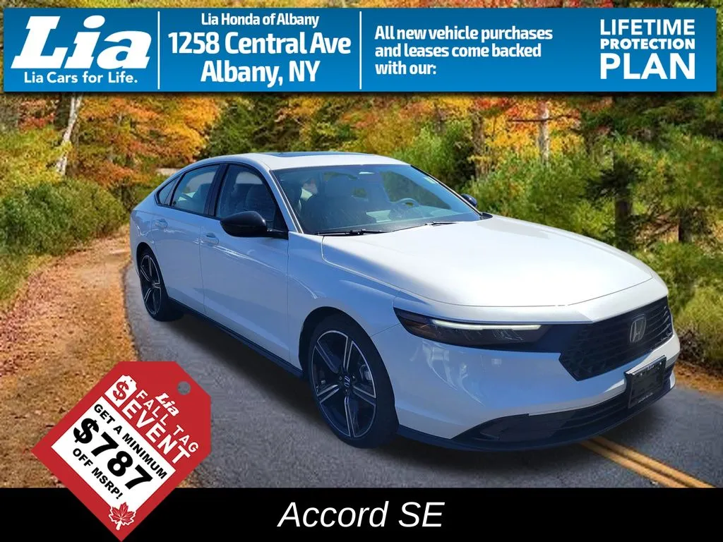 White 2026 Honda Accord SE for sale in Albany, NY