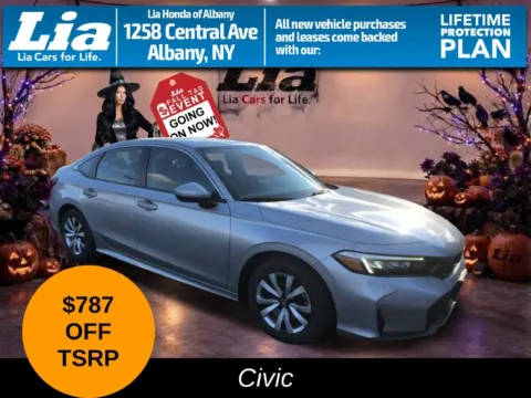 Silver 2026 Honda Civic LX for sale in Albany, NY