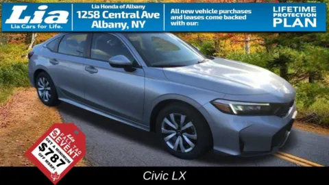 Silver 2026 Honda Civic LX for sale in Albany, NY