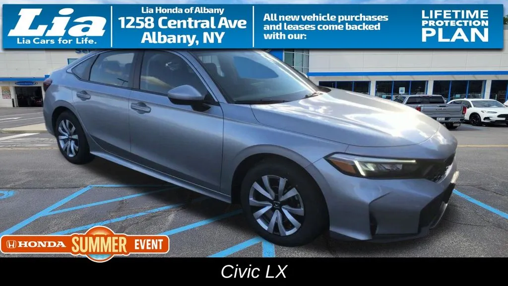 Silver 2026 Honda Civic LX for sale in Albany, NY