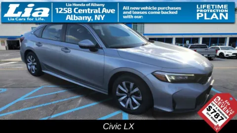 Silver 2026 Honda Civic LX for sale in Albany, NY