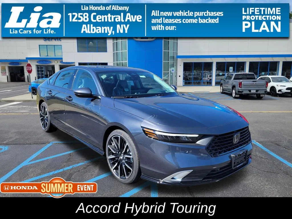 Gray 2026 Honda Accord Hybrid Touring for sale in Albany, NY