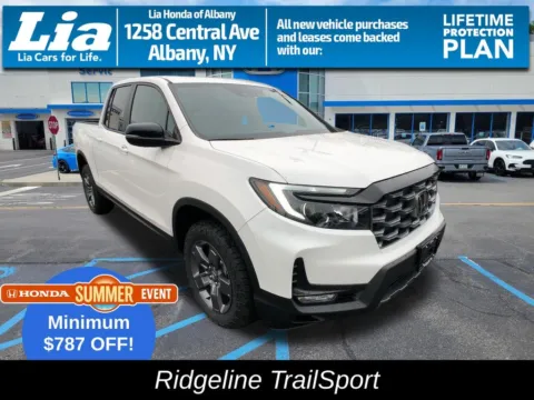 White 2026 Honda Ridgeline TrailSport for sale in Albany, NY